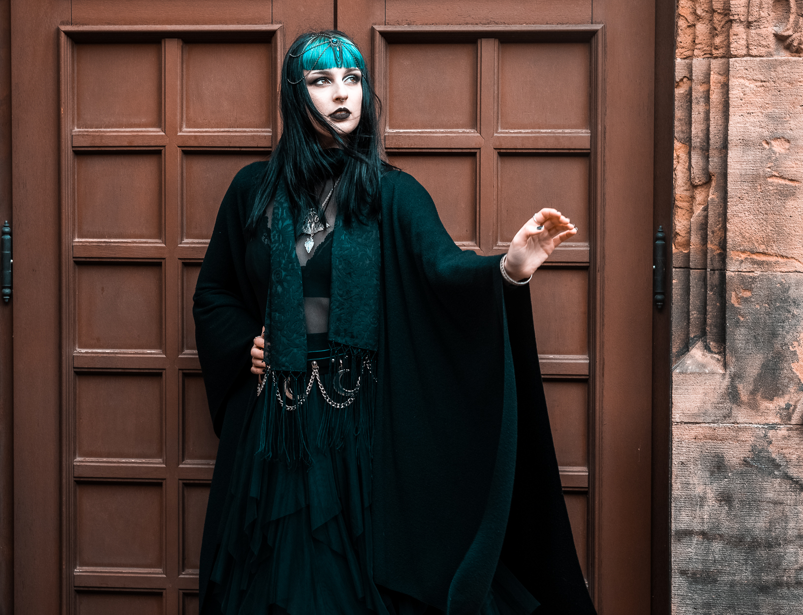 Fantasy Dark Fashion Portrait
